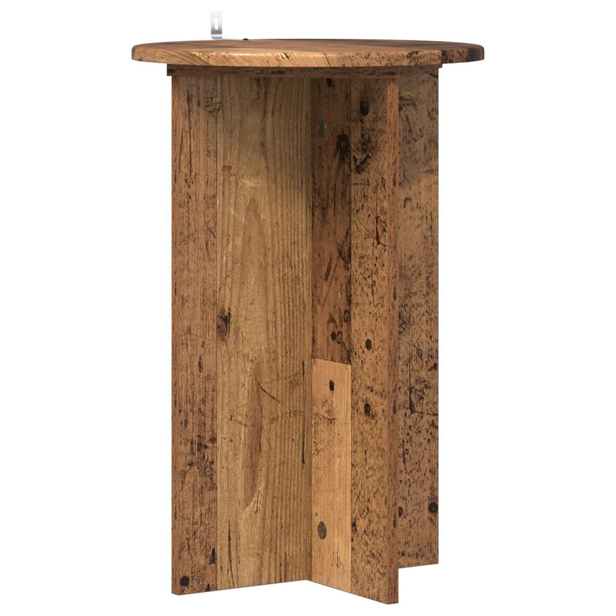Plantenstandaard 2 pcs Oud hout Ø40 x 60 cm Bewerkt hout