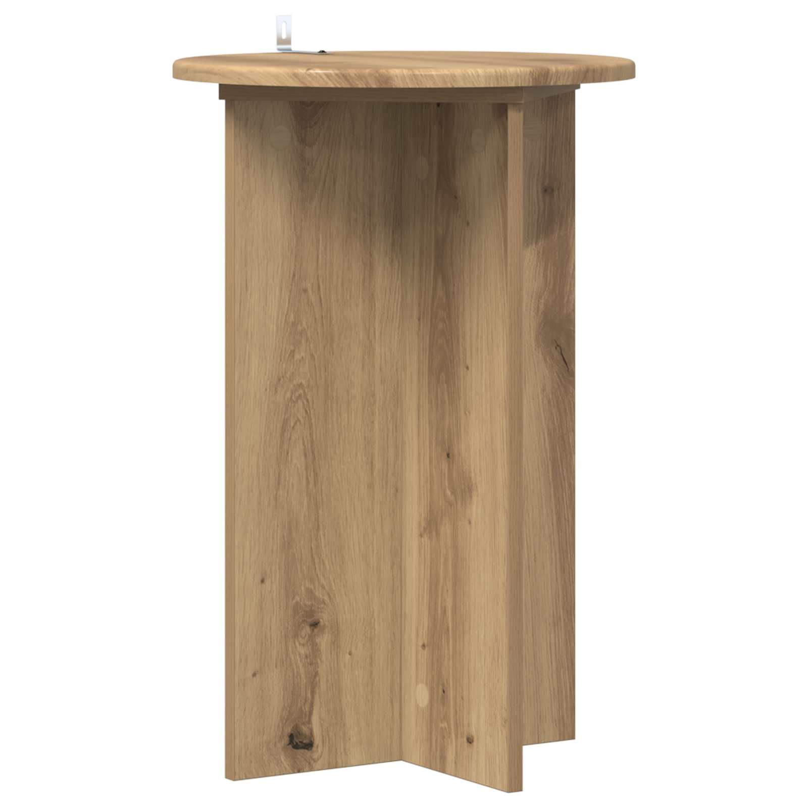Plantenstandaard 2 pcs Artisanaal eiken Ø40 x 60 cm