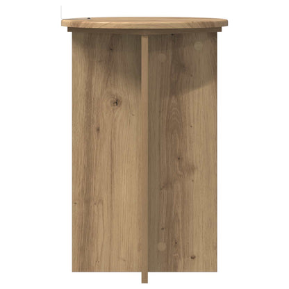 Plantenstandaard 2 pcs Artisanaal eiken Ø40 x 60 cm