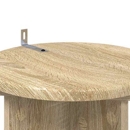Plantenstandaard 2 pcs Sonoma Eiken 29,5 x 29,5 x 60 cm
