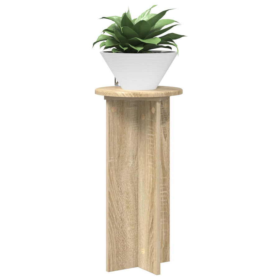 Plantenstandaard 2 pcs Sonoma Eiken 29,5 x 29,5 x 60 cm