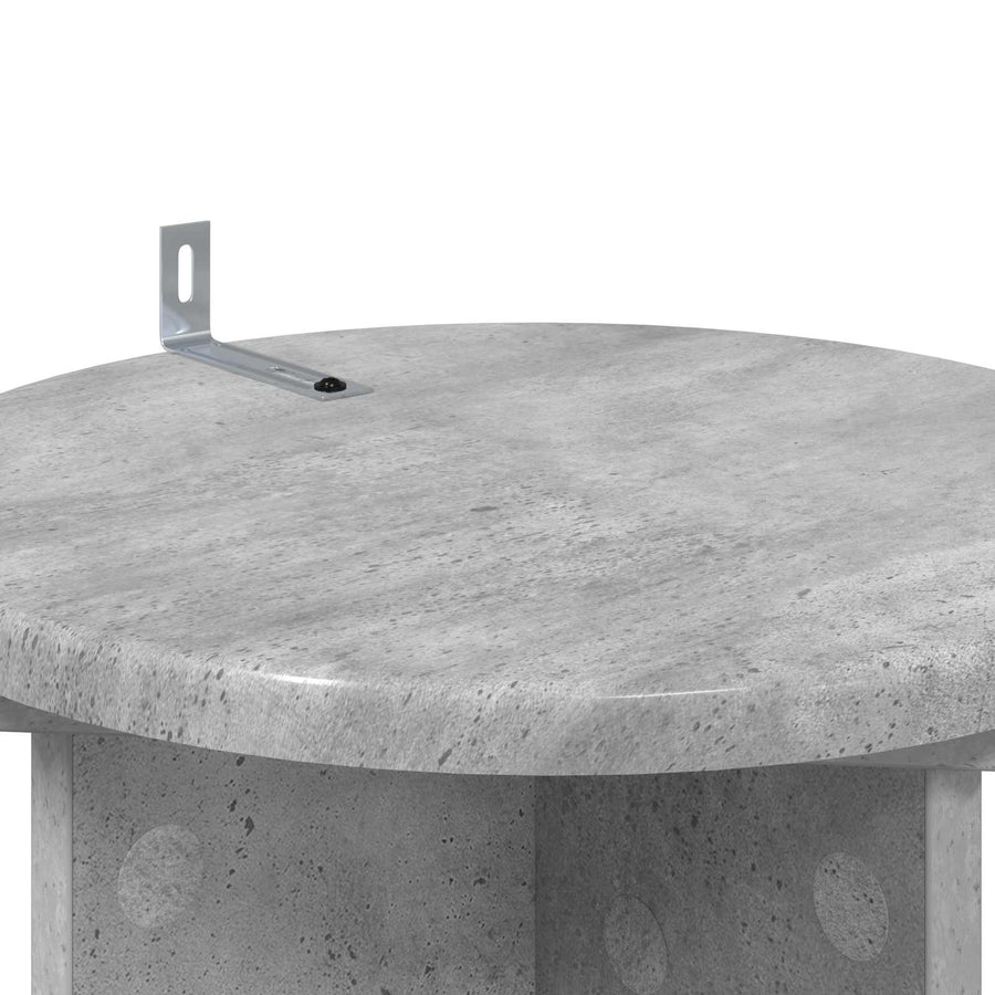 Plantenstandaard 2 pcs Betongrijs 29,5 x 29,5 x 60 cm