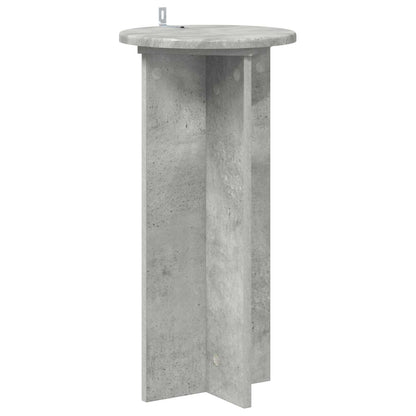 Plantenstandaard 2 pcs Betongrijs 29,5 x 29,5 x 60 cm