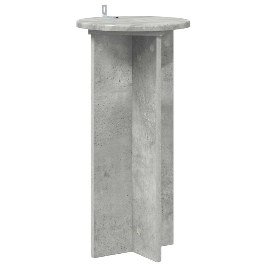 Plantenstandaard 2 pcs Betongrijs 29,5 x 29,5 x 60 cm