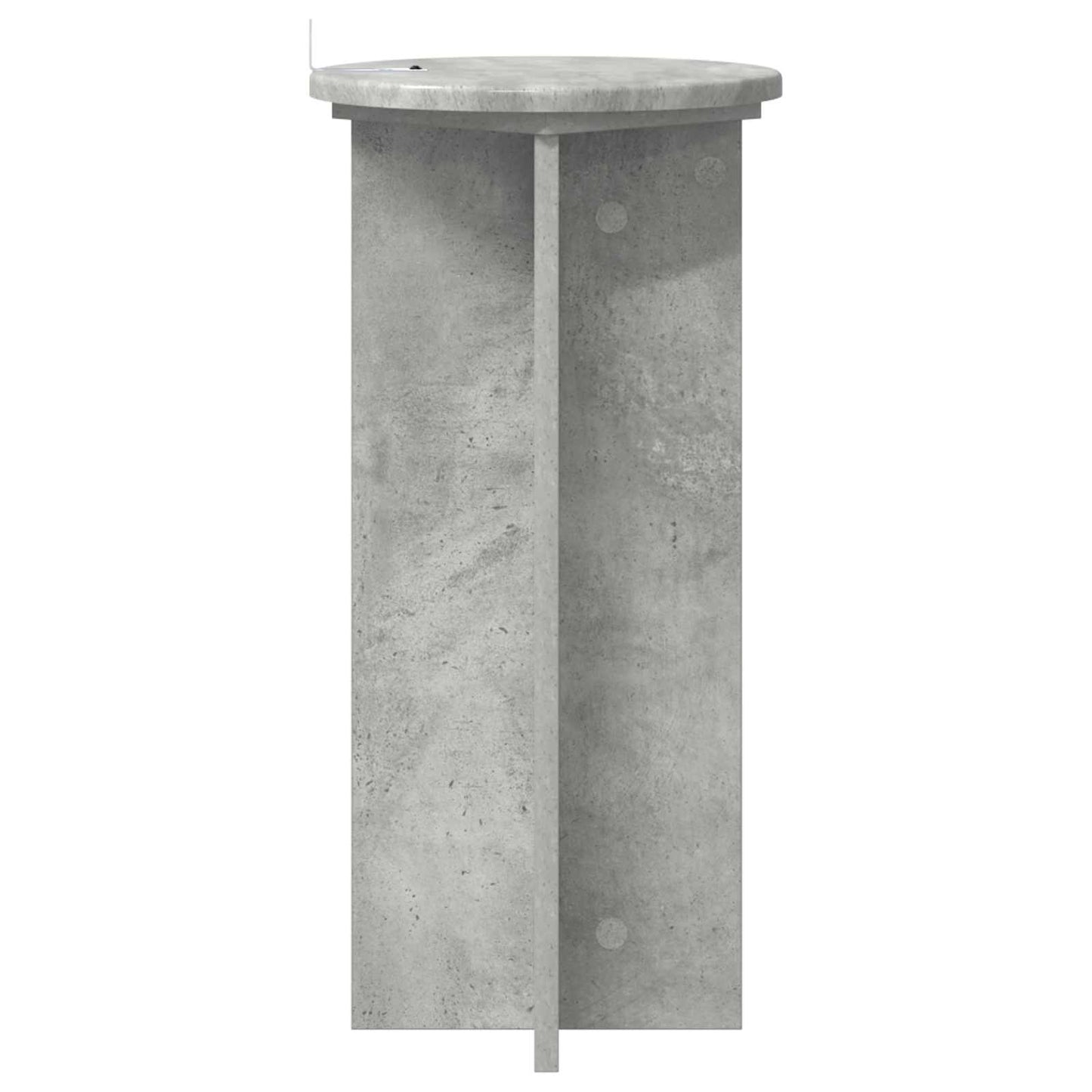Plantenstandaard 2 pcs Betongrijs 29,5 x 29,5 x 60 cm