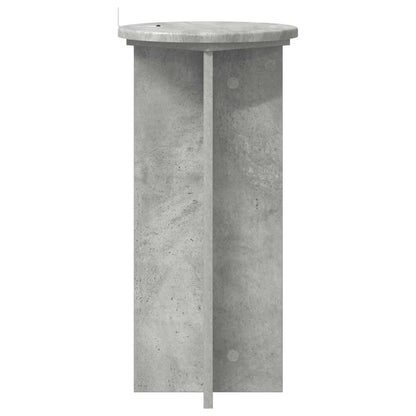 Plantenstandaard 2 pcs Betongrijs 29,5 x 29,5 x 60 cm