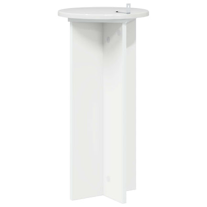 Plantenstandaard 2 pcs Hoogglans Wit 29,5 x 29,5 x 60 cm