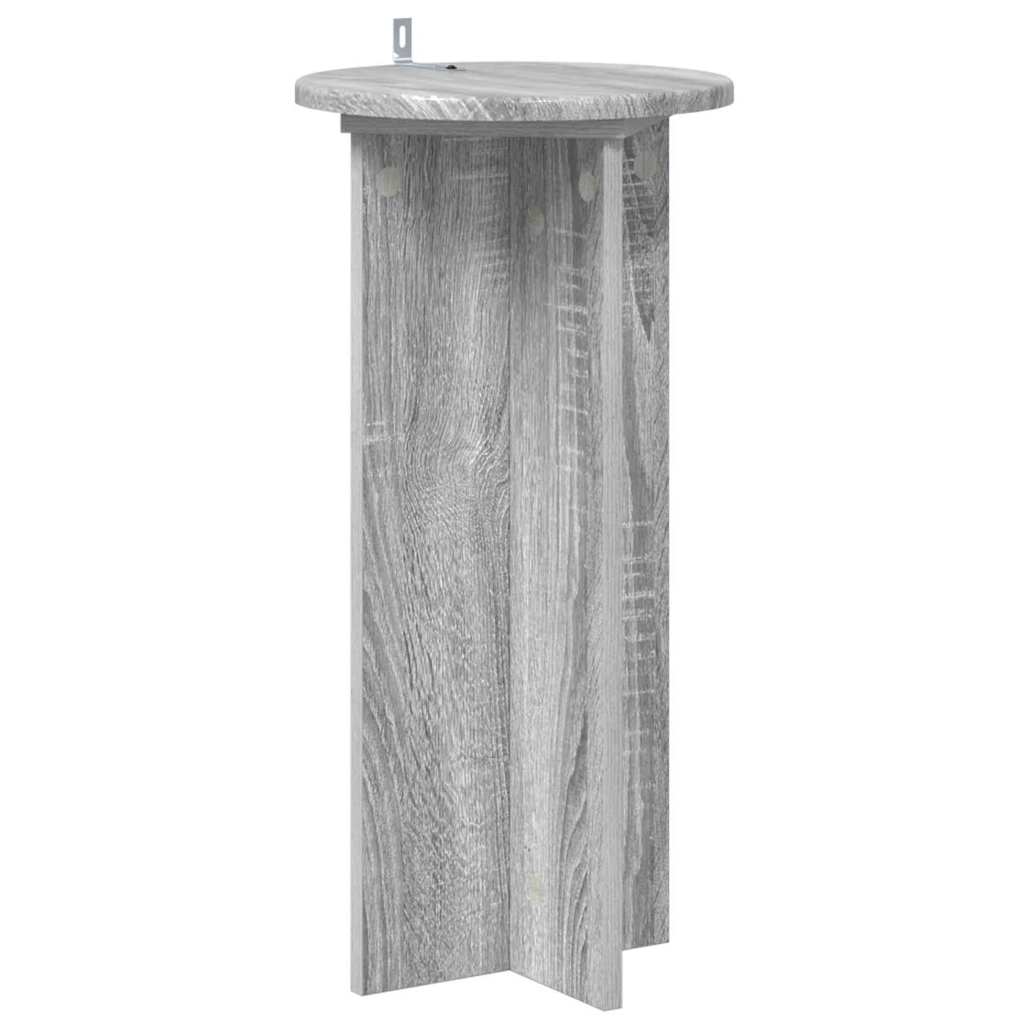 Plantenstandaard 2 pcs Grijs sonoma 29,5 x 29,5 x 60 cm