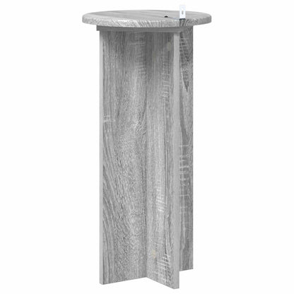 Plantenstandaard 2 pcs Grijs sonoma 29,5 x 29,5 x 60 cm