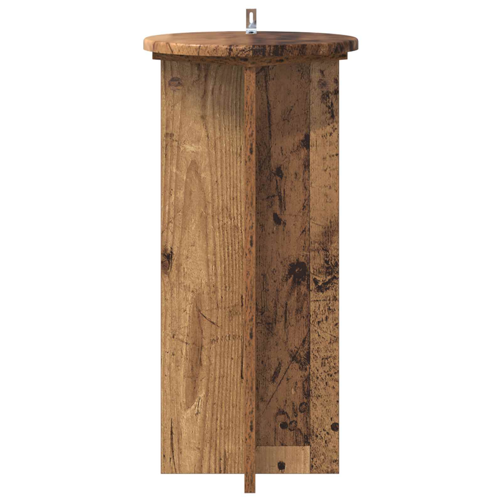 Plantenstandaard 2 pcs Oud hout 29,5 x 29,5 x 60 cm