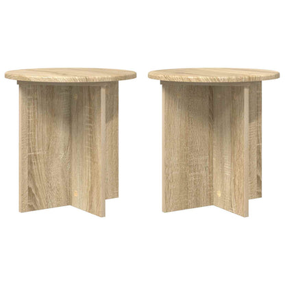Plantenstandaard 2 pcs Sonoma Eiken 40 x 40 x 40 cm