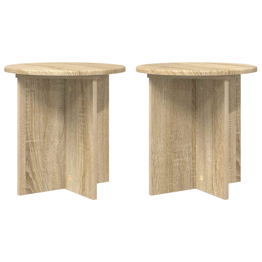 Plantenstandaard 2 pcs Sonoma Eiken 40 x 40 x 40 cm