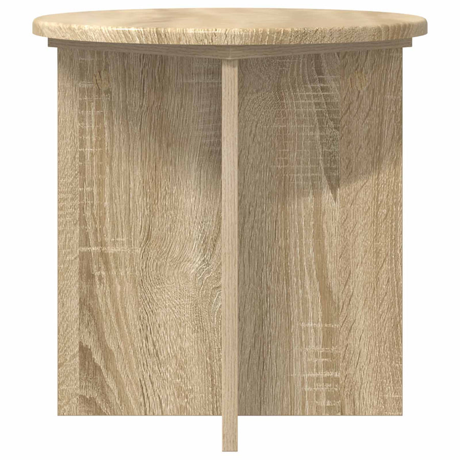 Plantenstandaard 2 pcs Sonoma Eiken 40 x 40 x 40 cm