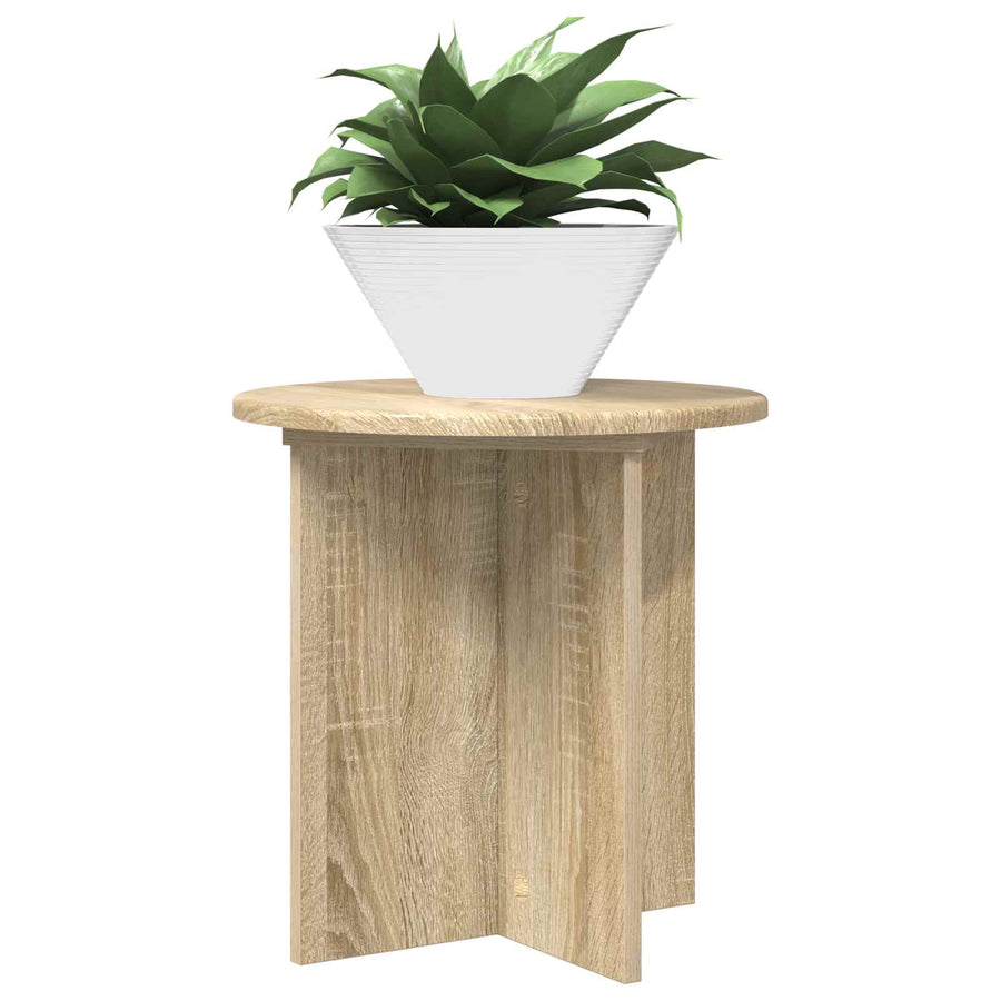 Plantenstandaard 2 pcs Sonoma Eiken 40 x 40 x 40 cm