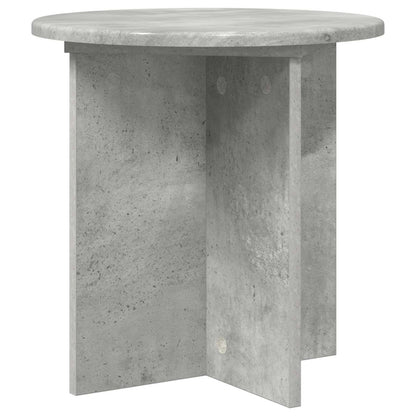 Plantenstandaard 2 pcs Betongrijs 40 x 40 x 40 cm Bewerkt hout