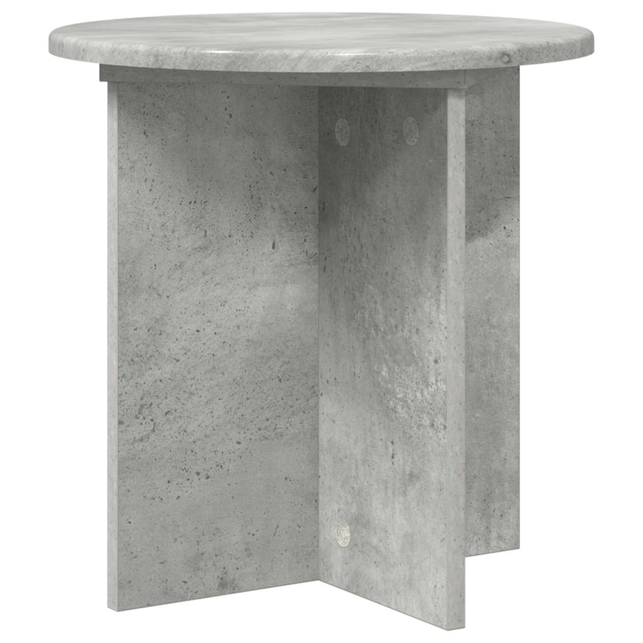 Plantenstandaard 2 pcs Betongrijs 40 x 40 x 40 cm Bewerkt hout