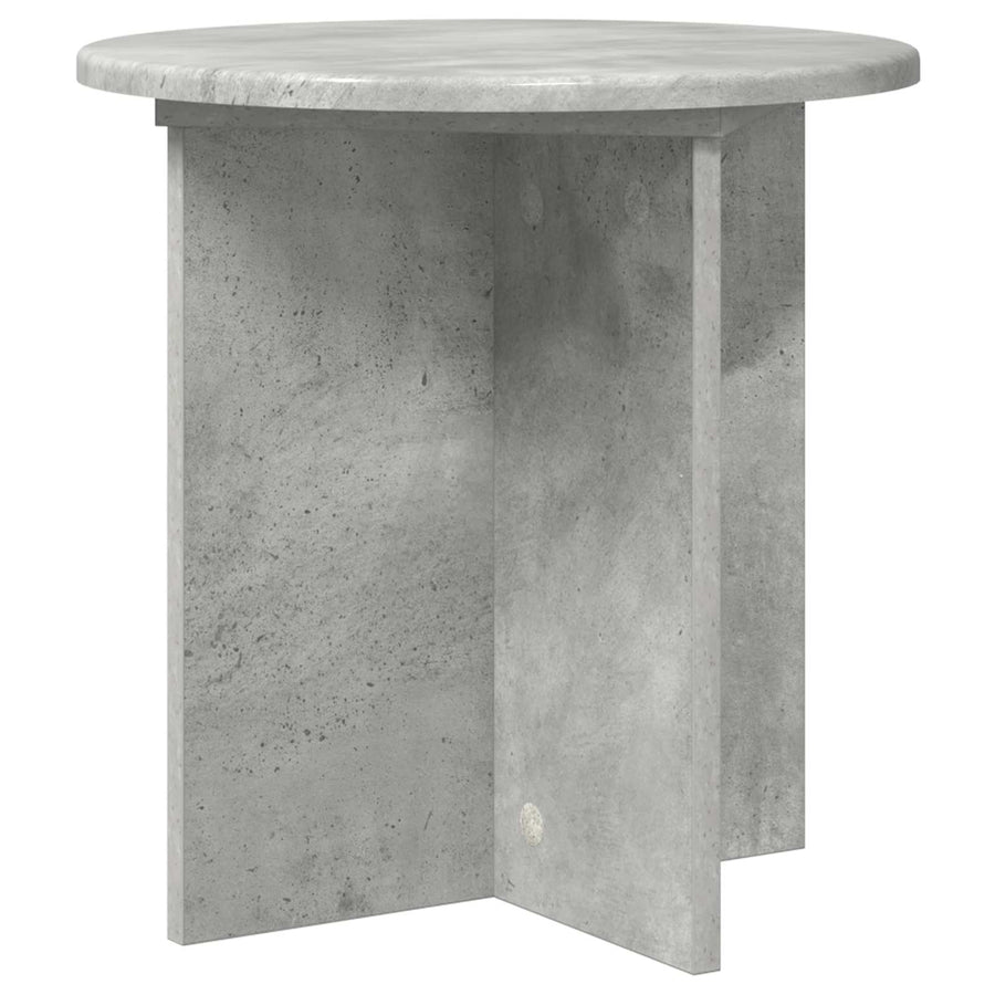 Plantenstandaard 2 pcs Betongrijs 40 x 40 x 40 cm Bewerkt hout
