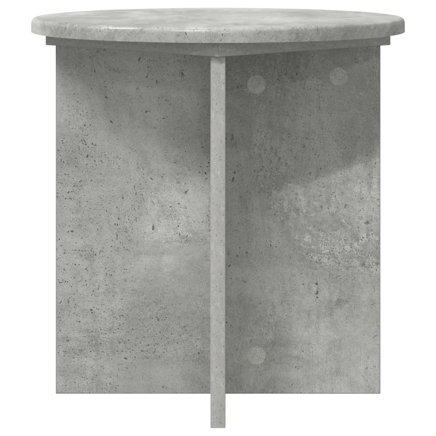 Plantenstandaard 2 pcs Betongrijs 40 x 40 x 40 cm Bewerkt hout