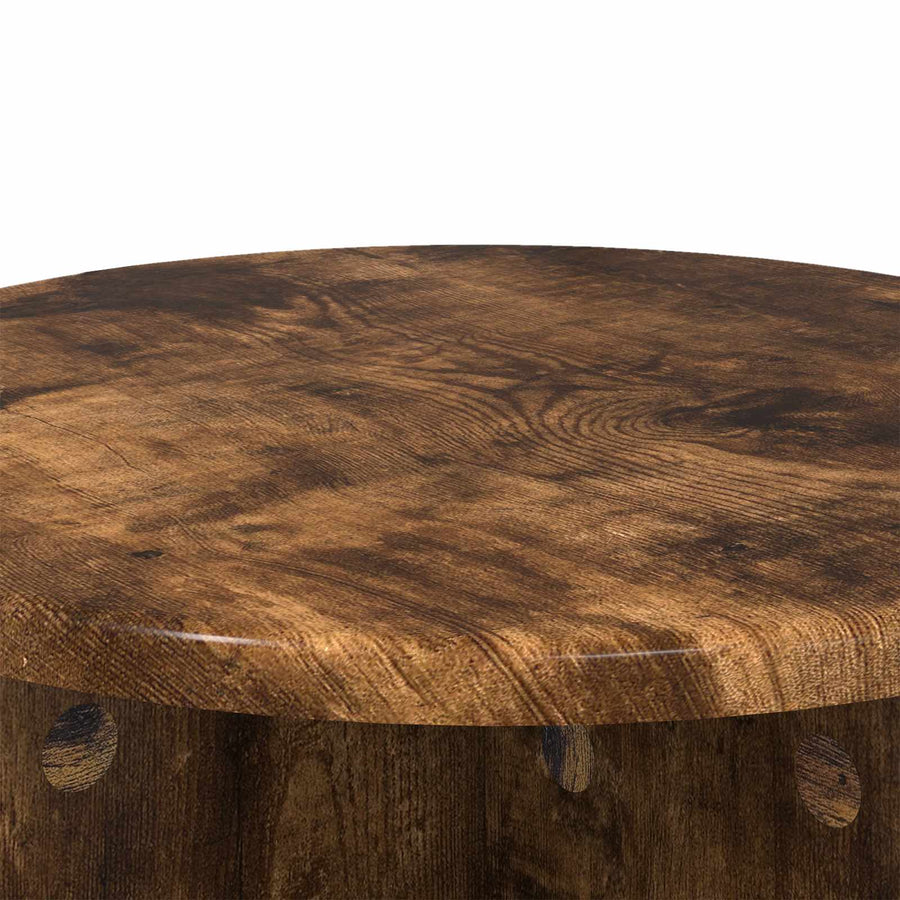Plantenstandaard 2 pcs Gerookt eiken 40 x 40 x 40 cm