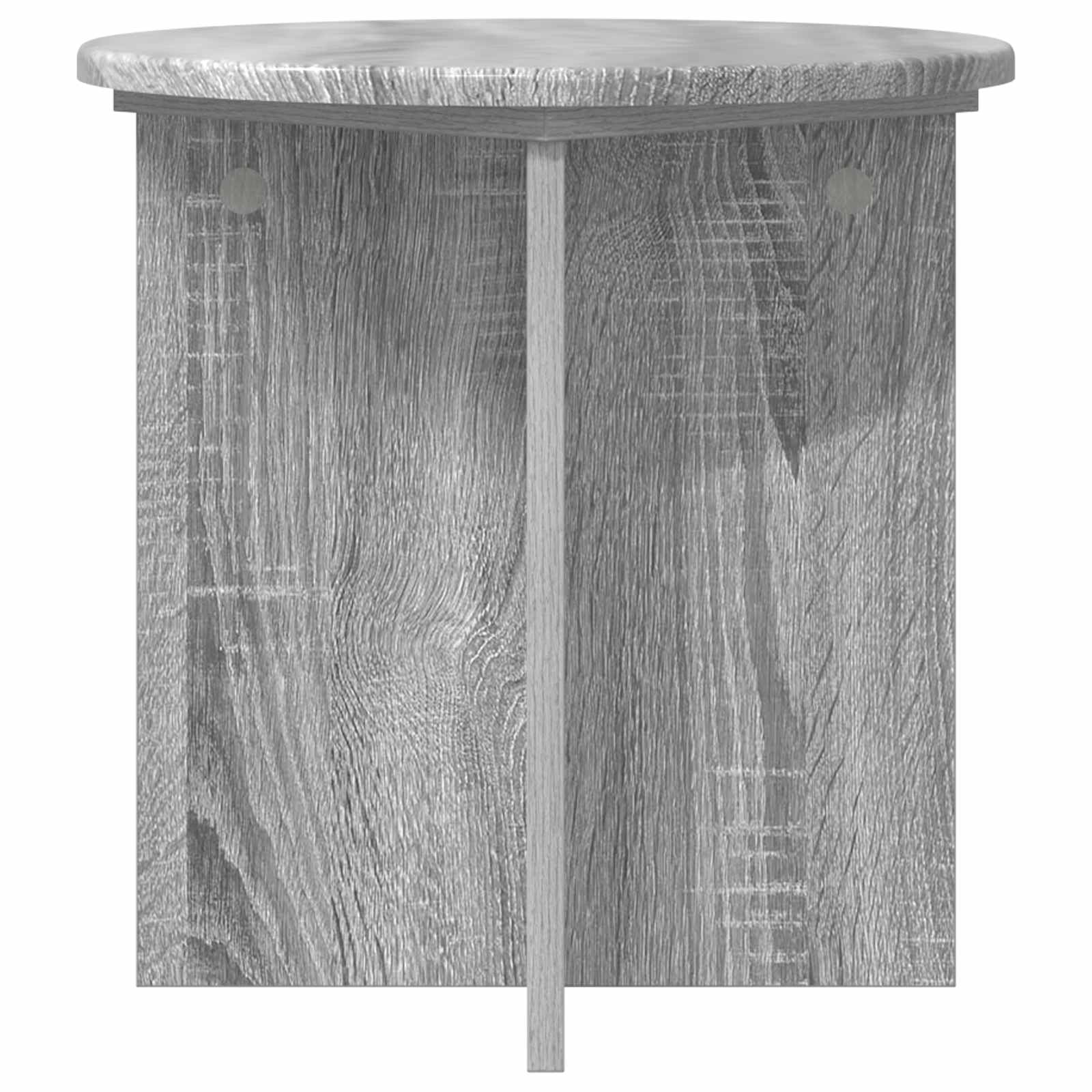 Plantenstandaard 2 pcs Grijs sonoma 40 x 40 x 40 cm