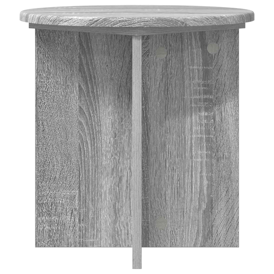 Plantenstandaard 2 pcs Grijs sonoma 40 x 40 x 40 cm