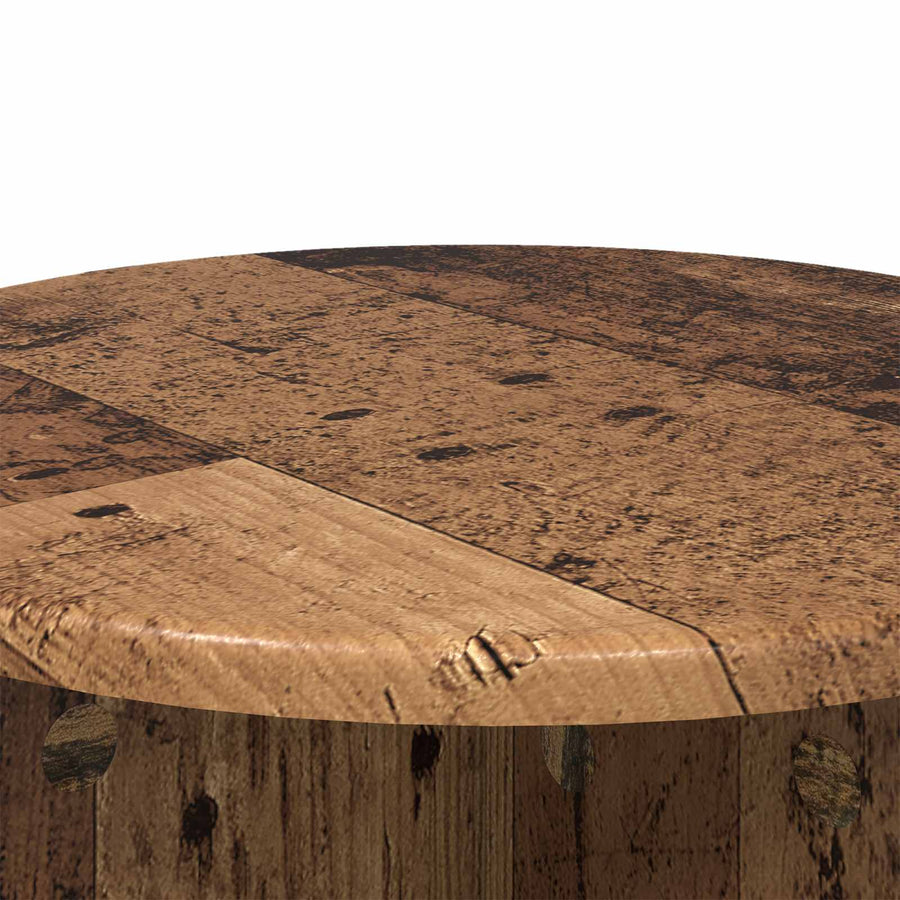 Plantenstandaard 2 pcs Oud hout 40 x 40 x 40 cm Bewerkt hout