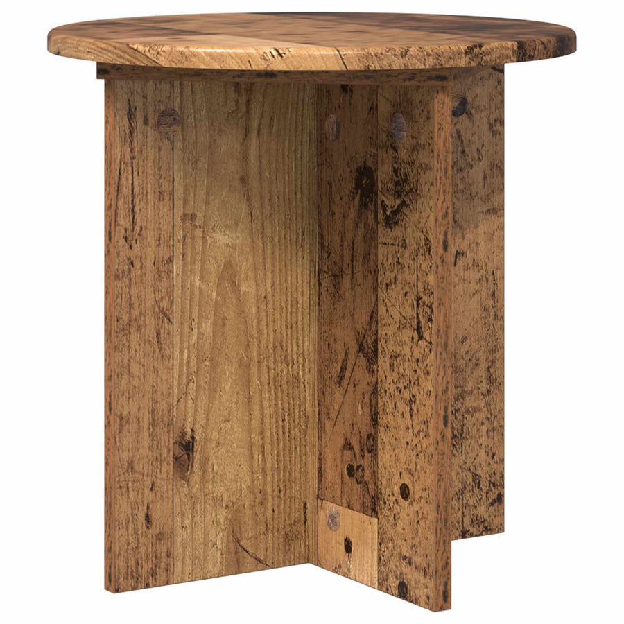 Plantenstandaard 2 pcs Oud hout 40 x 40 x 40 cm Bewerkt hout