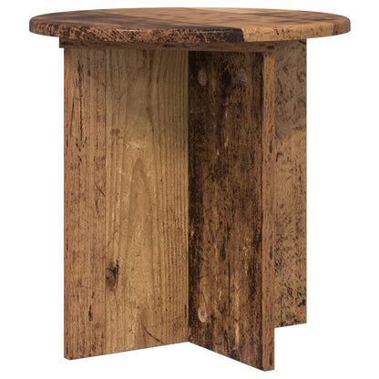 Plantenstandaard 2 pcs Oud hout 40 x 40 x 40 cm Bewerkt hout