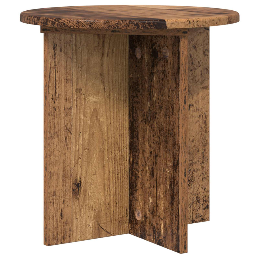 Plantenstandaard 2 pcs Oud hout 40 x 40 x 40 cm Bewerkt hout