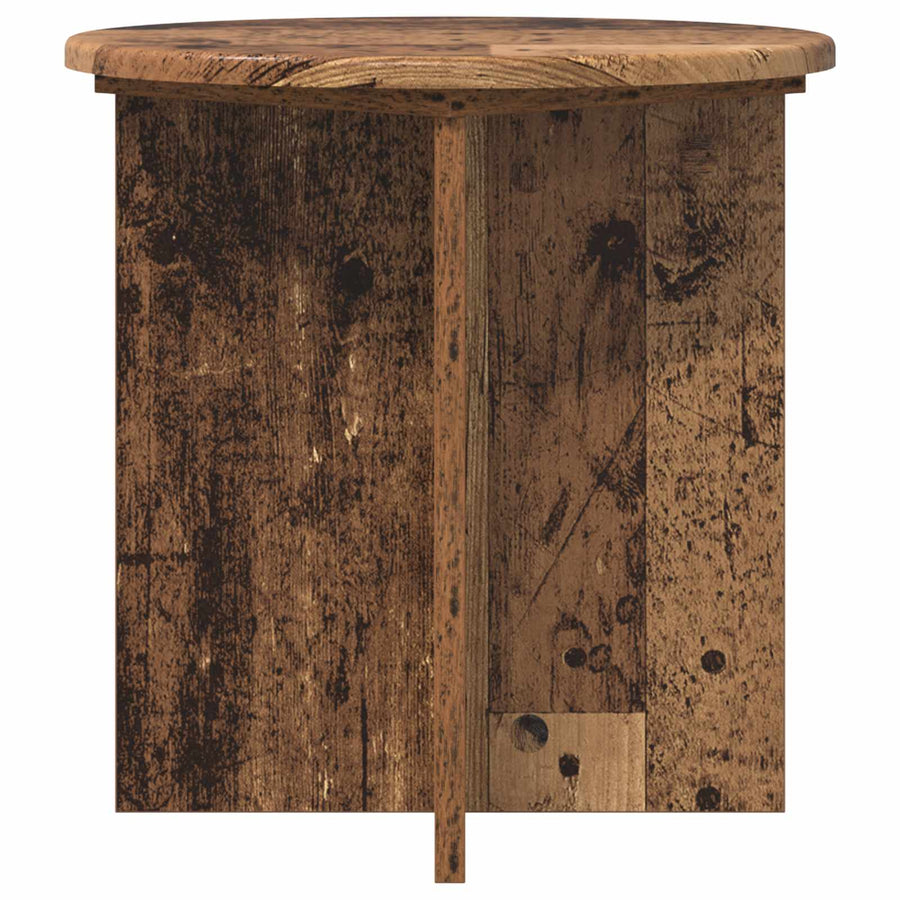 Plantenstandaard 2 pcs Oud hout 40 x 40 x 40 cm Bewerkt hout