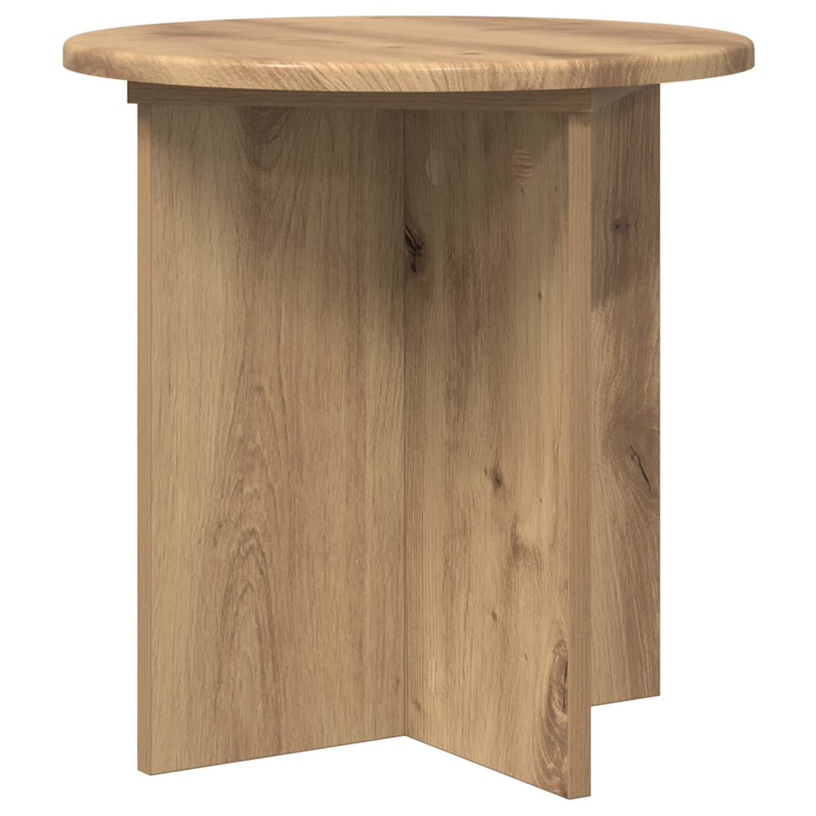 Plantenstandaard 2 pcs Artisanaal eiken 40 x 40 x 40 cm