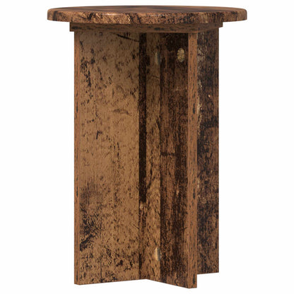Plantenstandaard 2 pcs Oud hout Ø29,5 x 40 cm Bewerkt hout