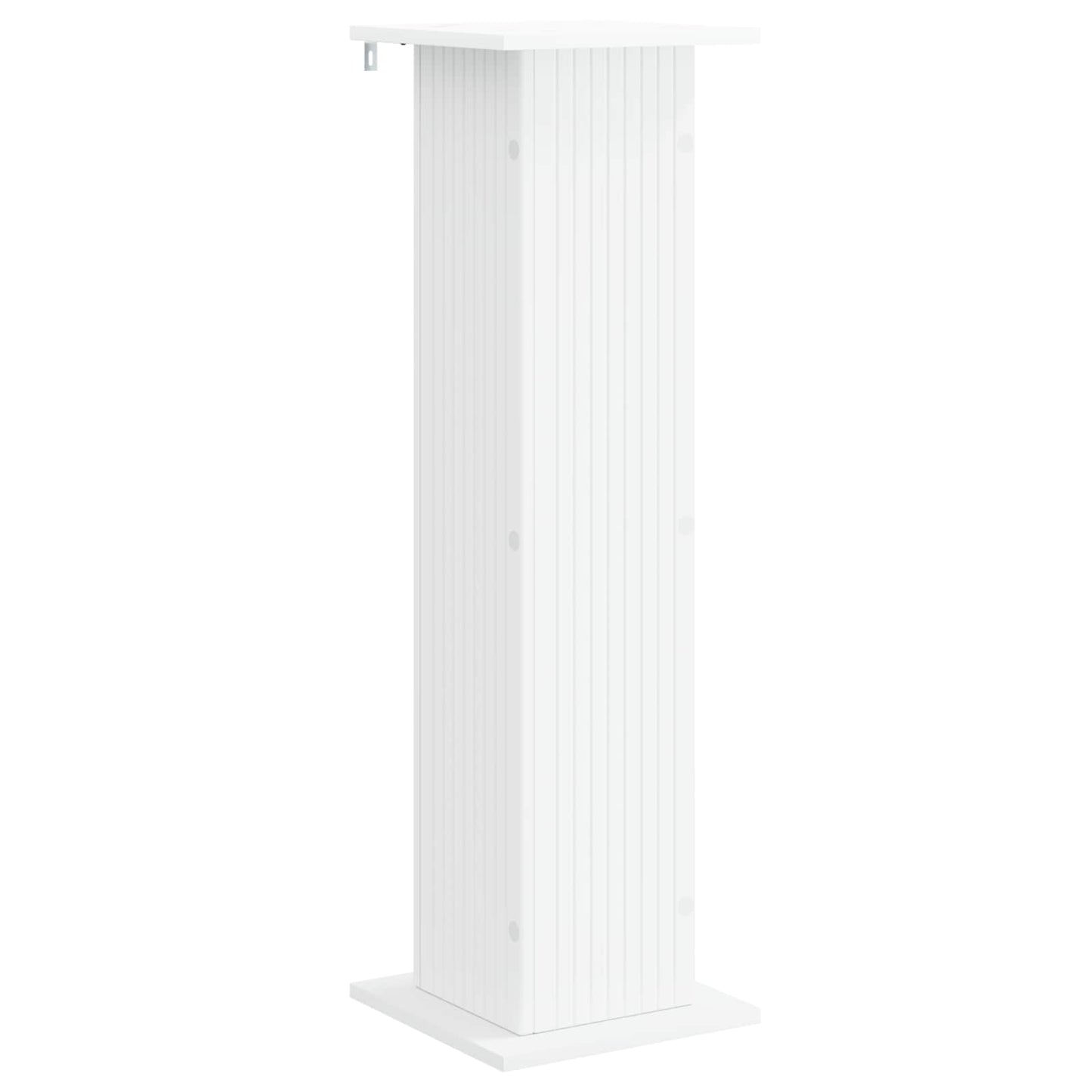 Plantenstandaard 2 pcs Wit 30,5 x 30 x 100,5 cm Bewerkt hout