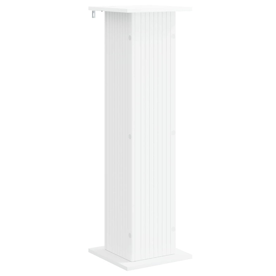 Plantenstandaard 2 pcs Wit 30,5 x 30 x 100,5 cm Bewerkt hout