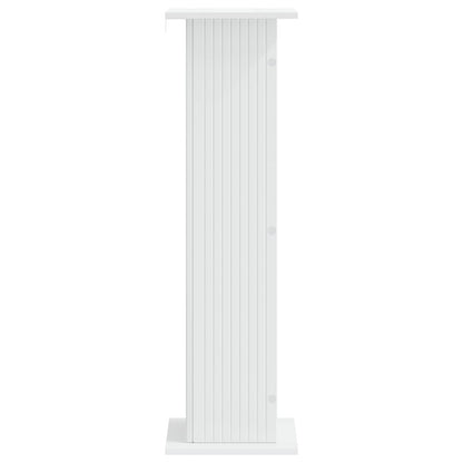 Plantenstandaard 2 pcs Wit 30,5 x 30 x 100,5 cm Bewerkt hout