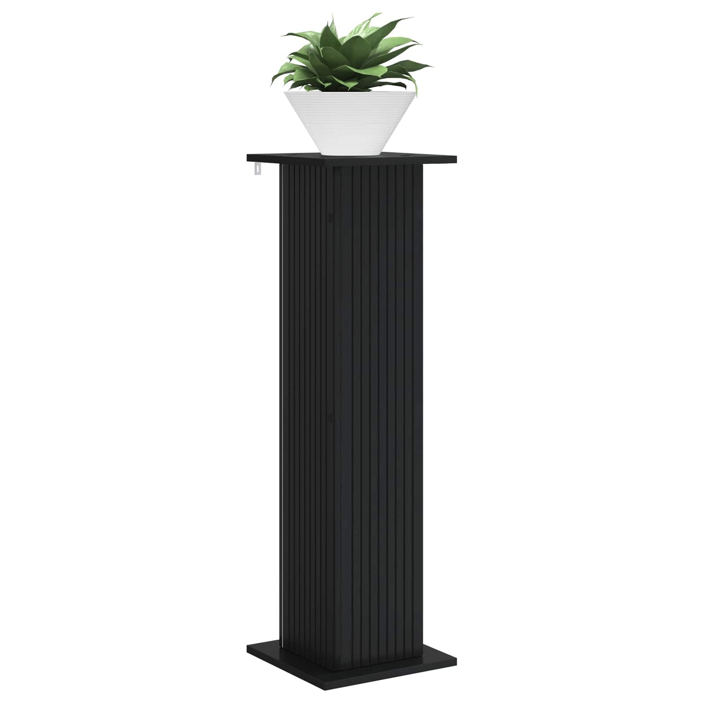 Plantenstandaard Zwart 30,5 x 30 x 100,5 cm Bewerkt hout