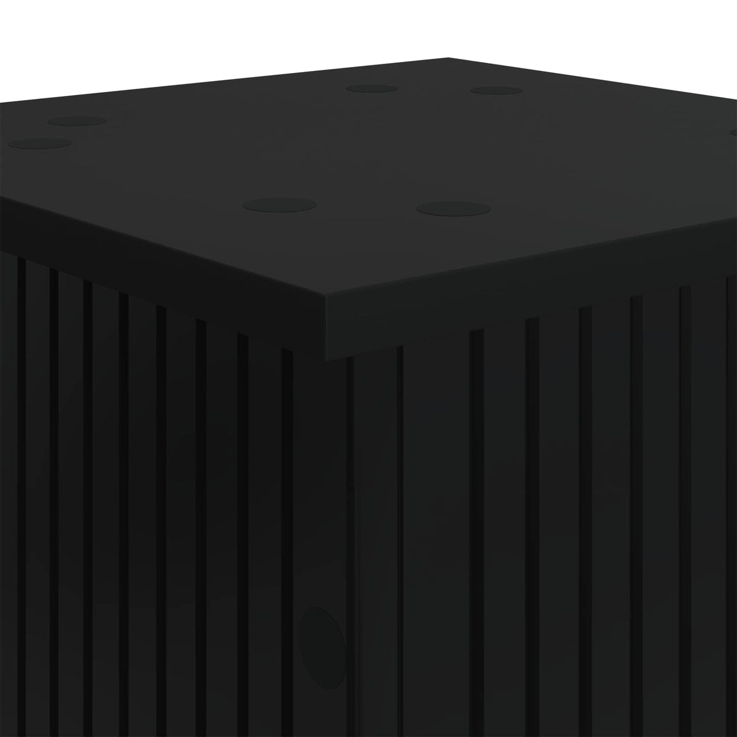 Plantenstandaard 2 pcs Zwart 30,5 x 30 x 100,5 cm Bewerkt hout