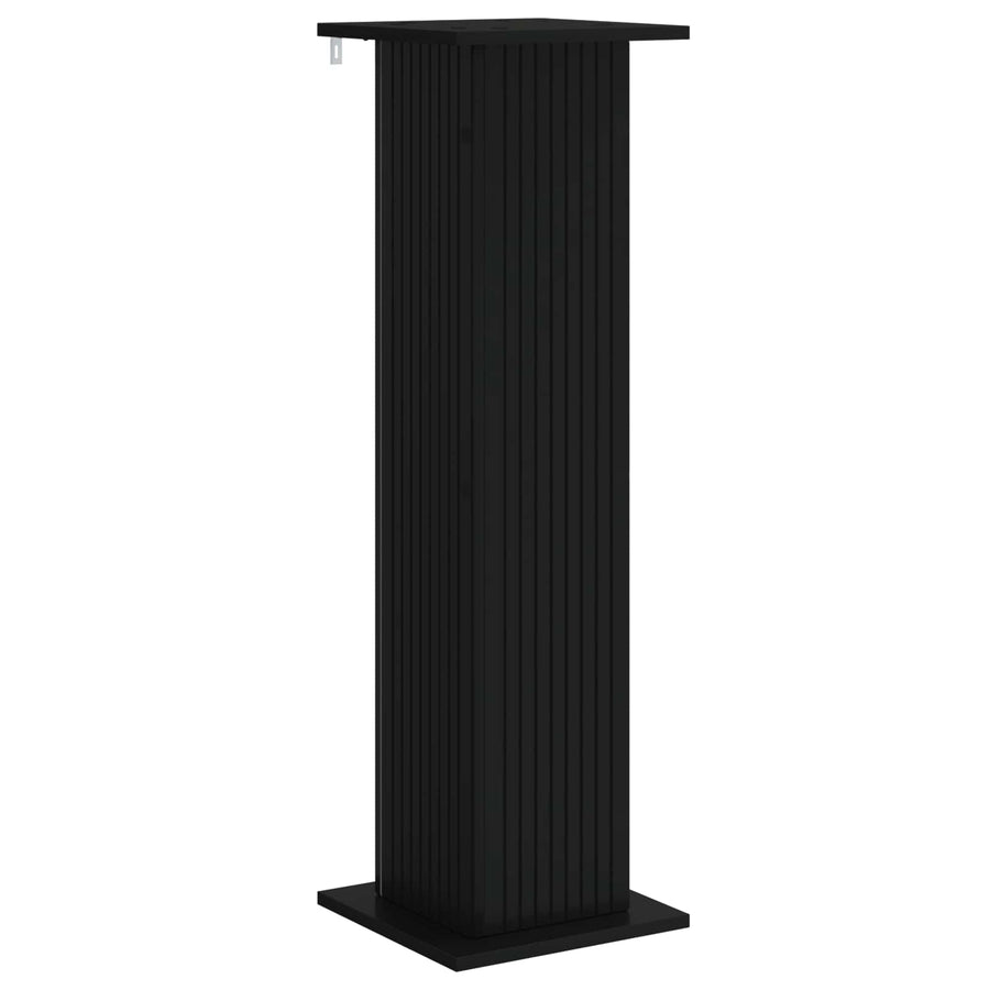 Plantenstandaard 2 pcs Zwart 30,5 x 30 x 100,5 cm Bewerkt hout