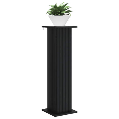 Plantenstandaard 2 pcs Zwart 30,5 x 30 x 100,5 cm Bewerkt hout