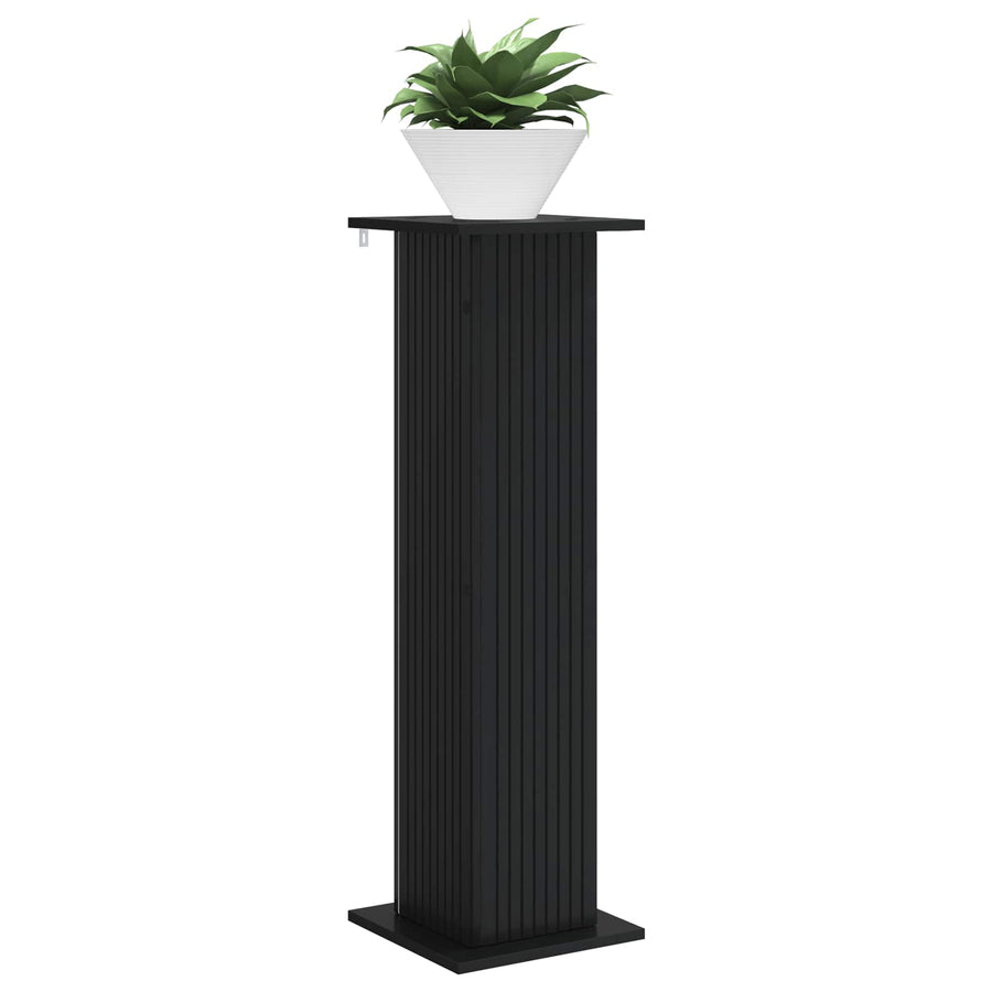 Plantenstandaard 2 pcs Zwart 30,5 x 30 x 100,5 cm Bewerkt hout