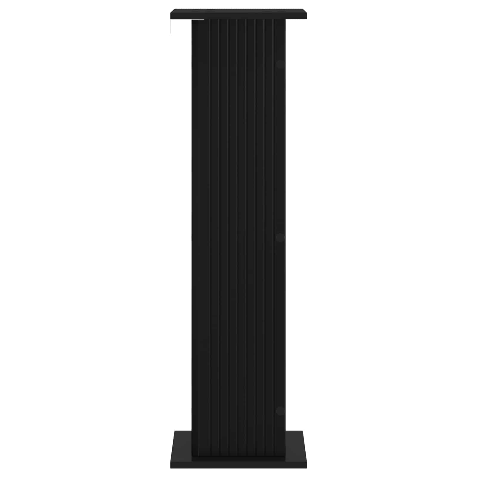 Plantenstandaard 2 pcs Zwart 30,5 x 30 x 100,5 cm Bewerkt hout