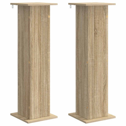Plantenstandaard 2 pcs Sonoma Eiken 30,5 x 30 x 100,5 cm