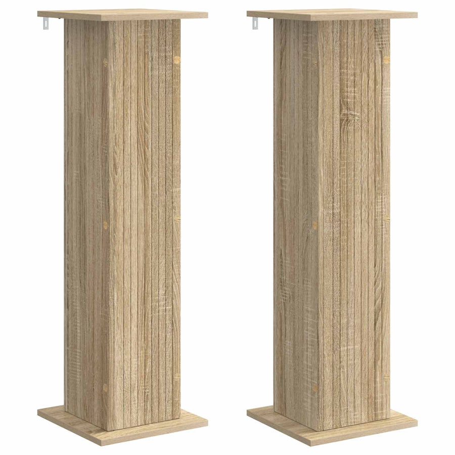 Plantenstandaard 2 pcs Sonoma Eiken 30,5 x 30 x 100,5 cm