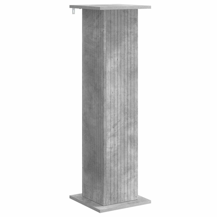 Plantenstandaard Betongrijs 30,5 x 30 x 100,5 cm Bewerkt hout