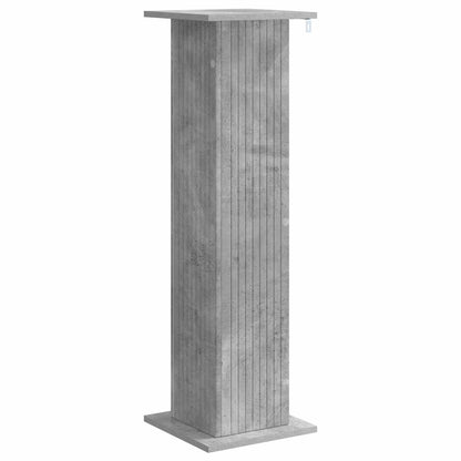 Plantenstandaard Betongrijs 30,5 x 30 x 100,5 cm Bewerkt hout