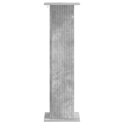 Plantenstandaard Betongrijs 30,5 x 30 x 100,5 cm Bewerkt hout