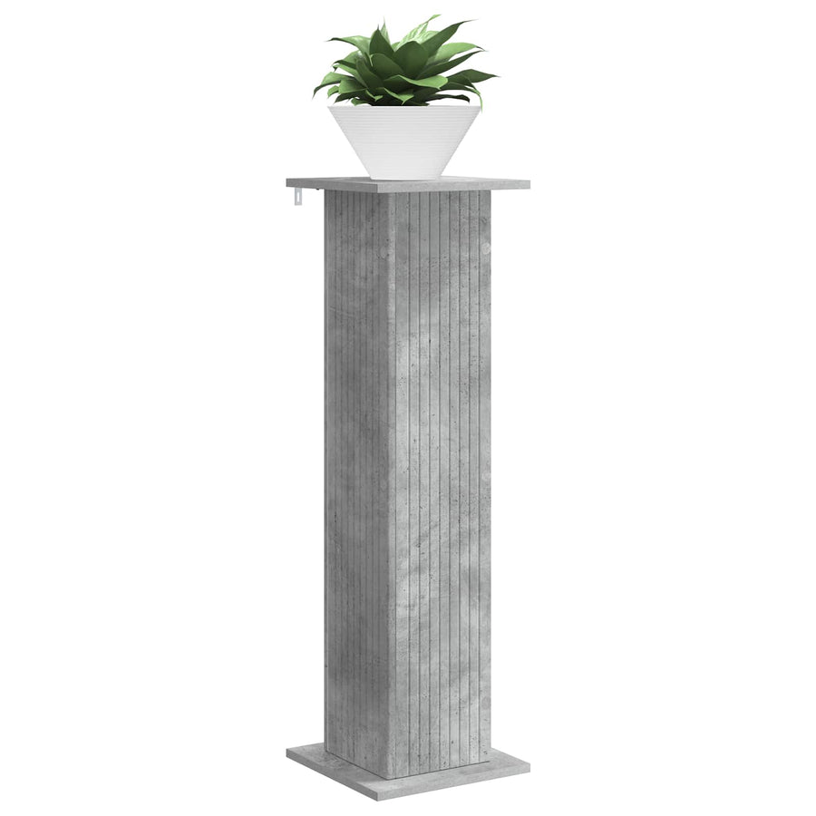 Plantenstandaard Betongrijs 30,5 x 30 x 100,5 cm Bewerkt hout