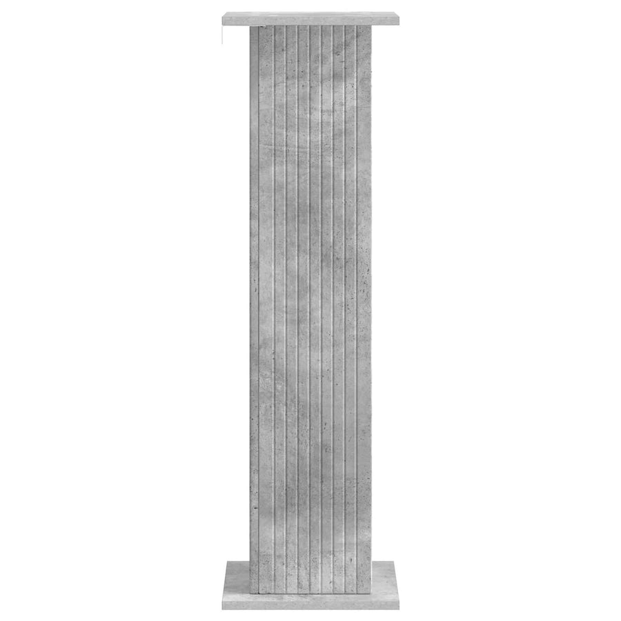 Plantenstandaard Betongrijs 30,5 x 30 x 100,5 cm Bewerkt hout