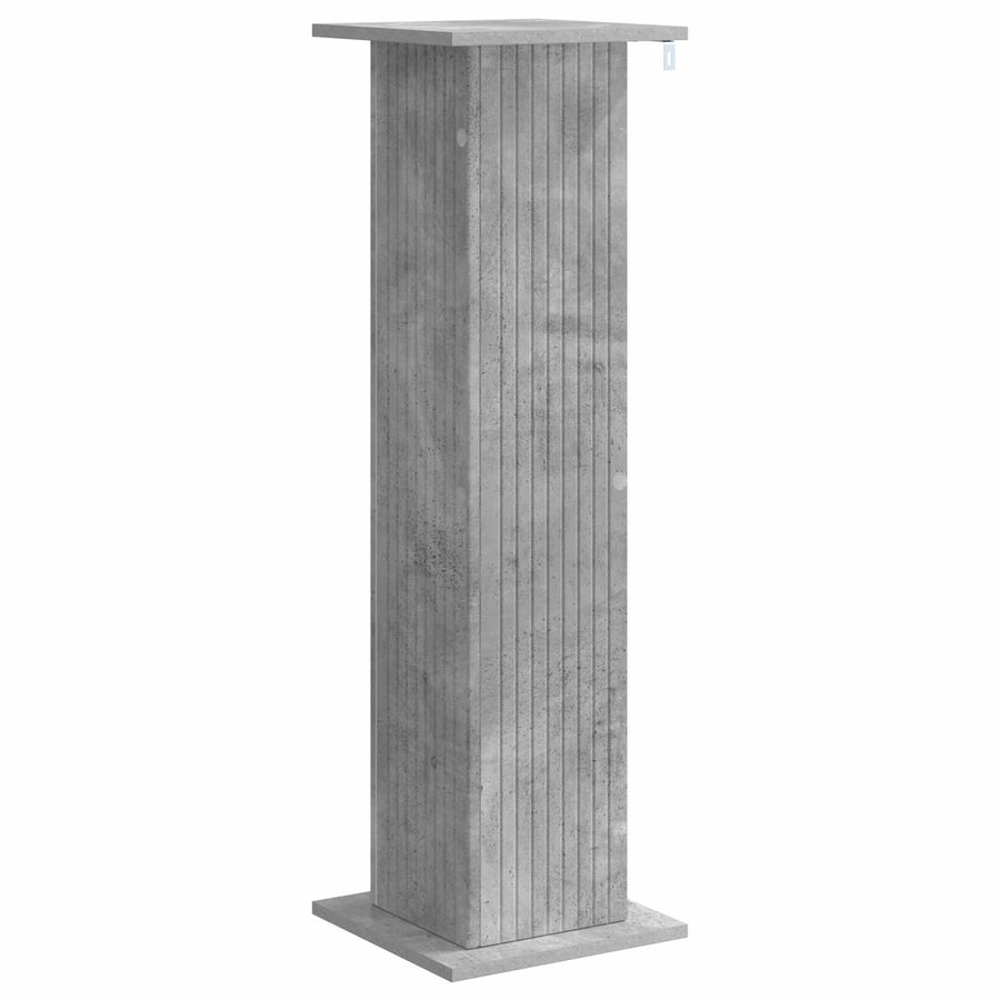 Plantenstandaard 2 pcs Betongrijs 30,5 x 30 x 100,5 cm