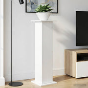 Plantenstandaard 30,5x30x100,5 cm hoogglans wit